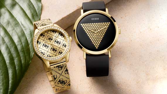 Guess Watches – BLACK & GOLD